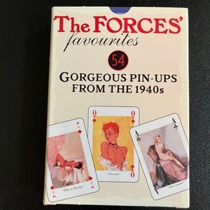 The Forces’ Favorites Playing Cards 54 Gorgeous Pin-Ups from the 1940s Like New